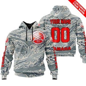 LIMITED EDITION PRODUCTS - US AIR PORCE - YAMAHA RED RACING V1 - CUSTOM NAME