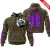 LIMITED EDITION PRODUCTS - US MARINE V1 - CAN AM RACING - CUSTOM NAME - PURPLE