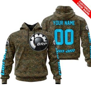 LIMITED EDITION PRODUCTS - US MARINE V1 - CAN AM RACING - CUSTOM NAME - SKY BLUE