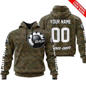 LIMITED EDITION PRODUCTS - US MARINE V1 - CAN AM RACING - CUSTOM NAME - WHITE