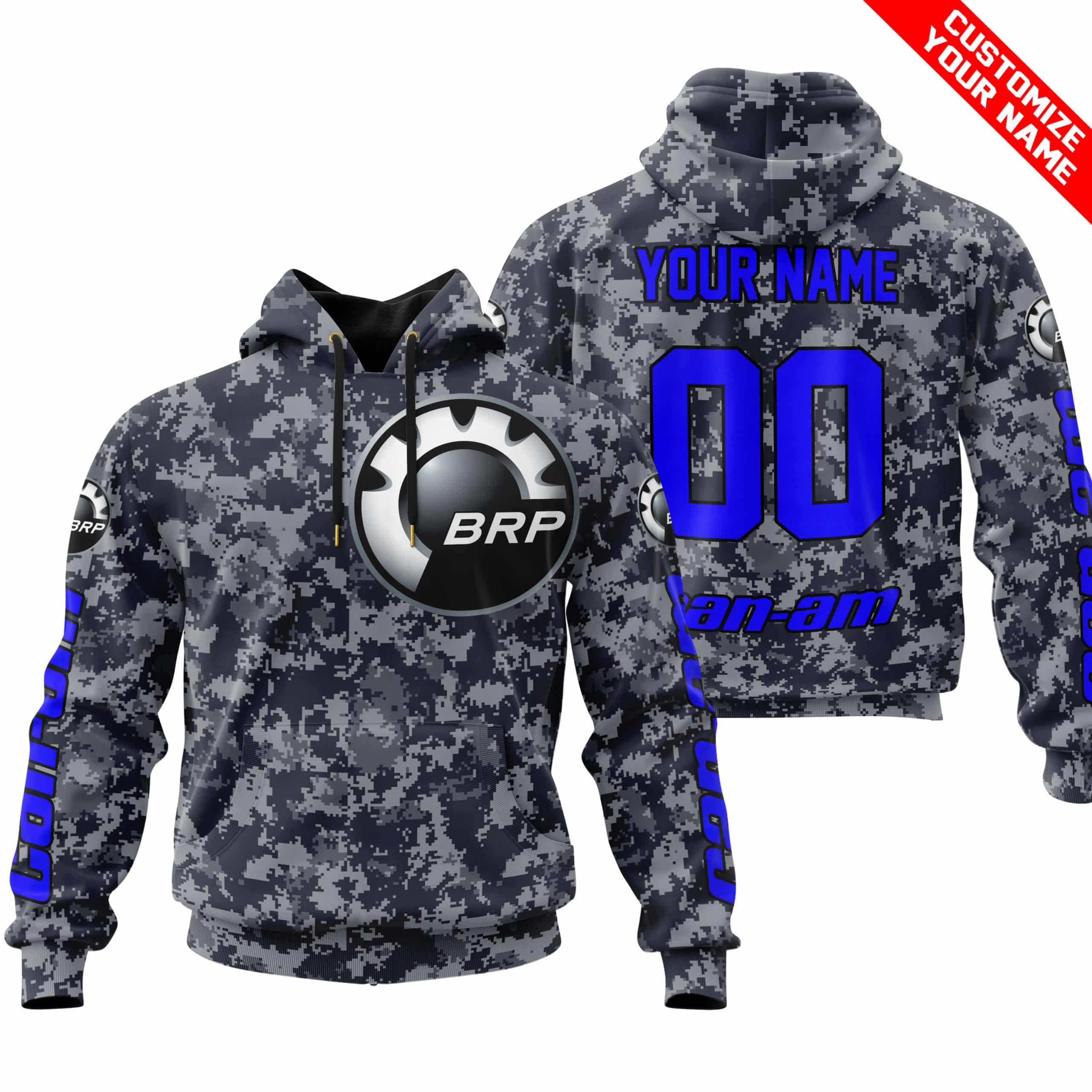 LIMITED EDITION PRODUCTS - US NAVY - CAN AM RACING - CUSTOM NAME - BLUE