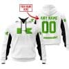CUSTOM NAME RACING - LIMITED EDITION - KAWASAKI - WHITE V2
