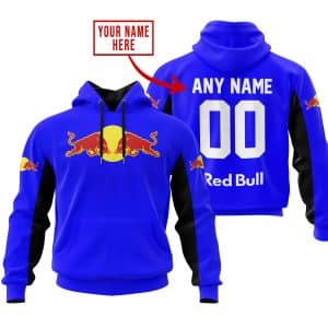 CUSTOM NAME RACING - LIMITED EDITION - REDBULL - BLUE