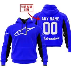 CUSTOM NAME RACING - LIMITED EDITION - ALPINESTARS - BLUE V2