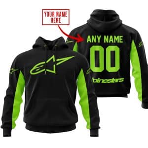 CUSTOM NAME RACING - LIMITED EDITION - ALPINESTARS - GREEN 1