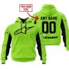 CUSTOM NAME RACING - LIMITED EDITION - ALPINESTARS - GREEN 1 V2