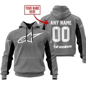 CUSTOM NAME RACING - LIMITED EDITION - ALPINESTARS - GREY V2