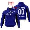CUSTOM NAME RACING - LIMITED EDITION - ALPINESTARS - NAVY V2