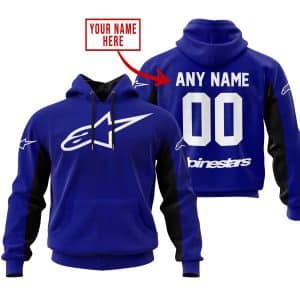 CUSTOM NAME RACING - LIMITED EDITION - ALPINESTARS - NAVY V2
