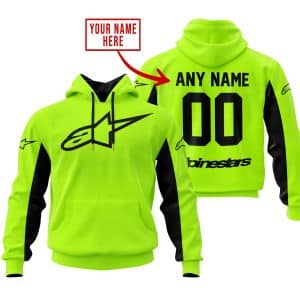 CUSTOM NAME RACING – LIMITED EDITION – ALPINESTARS – NEON V2