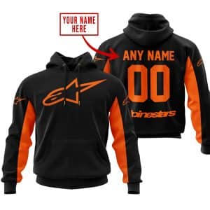 CUSTOM NAME RACING - LIMITED EDITION - ALPINESTARS - ORANGE