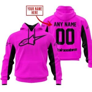 CUSTOM NAME RACING - LIMITED EDITION - ALPINESTARS - PINK V2