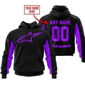 CUSTOM NAME RACING - LIMITED EDITION - ALPINESTARS - PURPLE