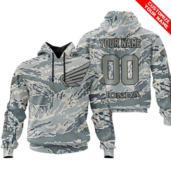 LIMITED EDITION PRODUCTS – US AIR PORCE – HONDA RACING – CUSTOM NAME