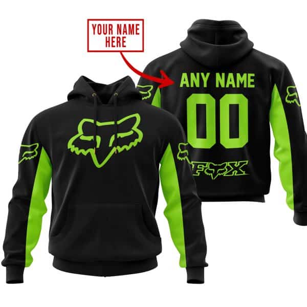 CUSTOM NAME RACING - LIMITED EDITION - FOX RACING - GREEN 1