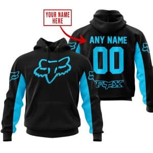 CUSTOM NAME RACING - LIMITED EDITION - FOX RACING - SKY BLUE