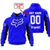 CUSTOM NAME RACING - LIMITED EDITION - FOX RACING V2 - BLUE