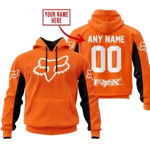 CUSTOM NAME RACING - LIMITED EDITION - FOX RACING V2 - ORANGE