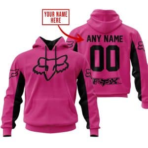 CUSTOM NAME RACING - LIMITED EDITION - FOX RACING V2 - PINK 1