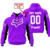 CUSTOM NAME RACING - LIMITED EDITION - FOX RACING V2 - PURPLE