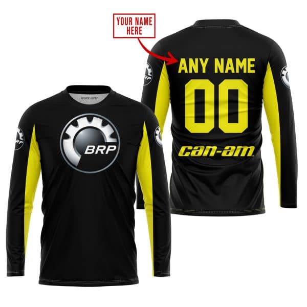 CUSTOM NAME RACING - LIMITED EDITION - CAN AM - YELOW - Image 2