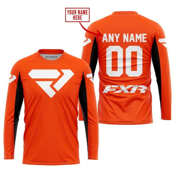CUSTOM NAME RACING - LIMITED EDITION - FXR V2 - ORANGE - Image 2