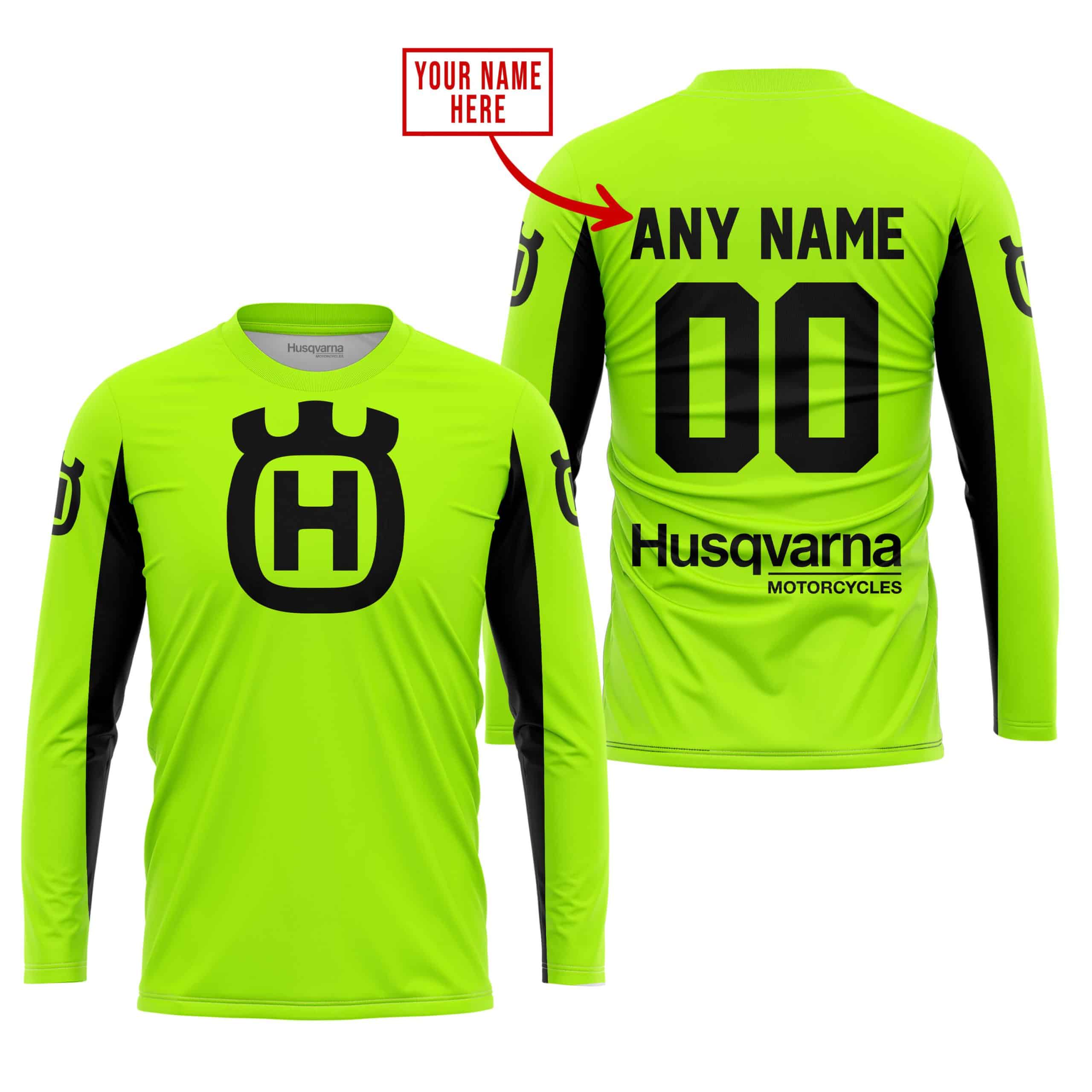 CUSTOM NAME RACING - LIMITED EDITION - HUSQVARNA - NEON V2 - Image 2