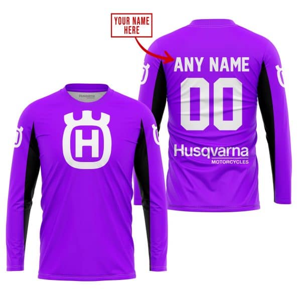 CUSTOM NAME RACING - LIMITED EDITION - HUSQVARNA - PURPLE V2 - Image 2