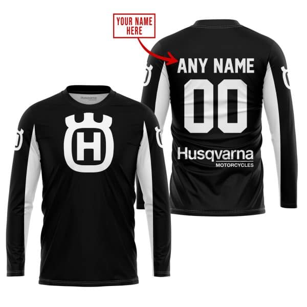 CUSTOM NAME RACING - LIMITED EDITION - HUSQVARNA - WHITE - Image 2