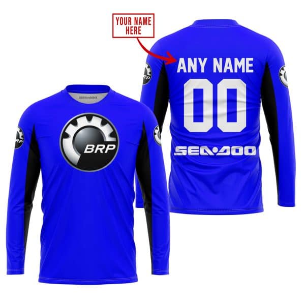 CUSTOM NAME RACING - LIMITED EDITION - SEA DOO - BLUE V2 - Image 2