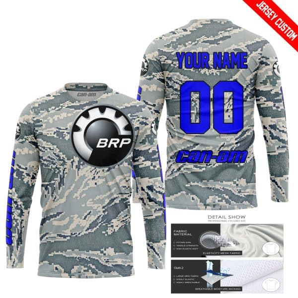 LIMITED EDITION PRODUCTS - US AIR PORCE - CAN AM RACING - CUSTOM NAME - BLUE - Image 2