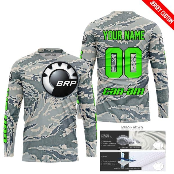 LIMITED EDITION PRODUCTS - US AIR PORCE - CAN AM RACING - CUSTOM NAME - GREEN - Image 2