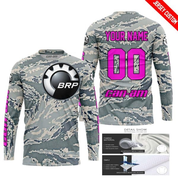LIMITED EDITION PRODUCTS - US AIR PORCE - CAN AM RACING - CUSTOM NAME - PINK - Image 2