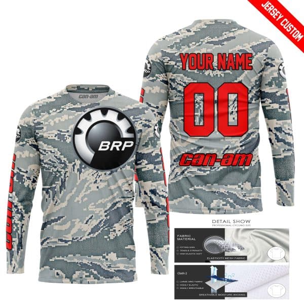 LIMITED EDITION PRODUCTS - US AIR PORCE - CAN AM RACING - CUSTOM NAME - RED - Image 2