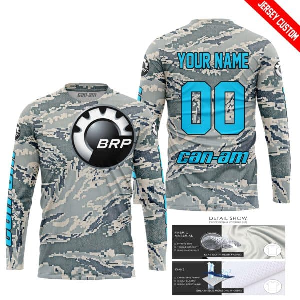 LIMITED EDITION PRODUCTS - US AIR PORCE - CAN AM RACING - CUSTOM NAME - SKY BLUE - Image 2