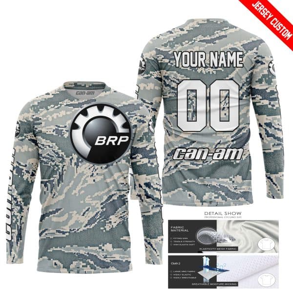 LIMITED EDITION PRODUCTS - US AIR PORCE - CAN AM RACING - CUSTOM NAME - WHITE - Image 2