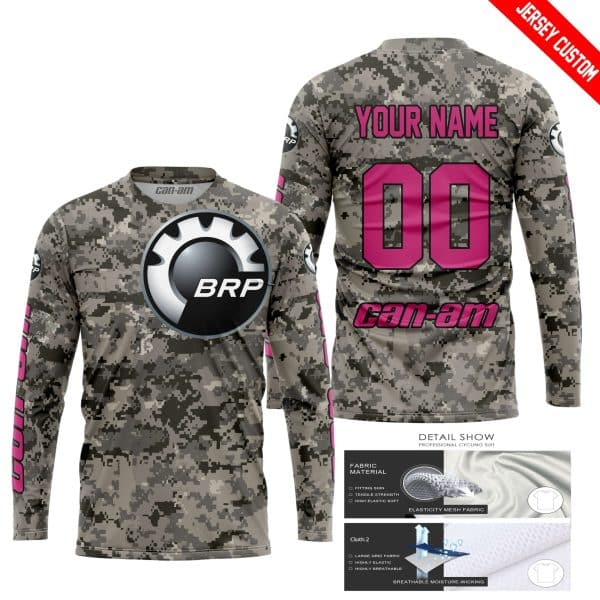 LIMITED EDITION PRODUCTS  - US ARMY - CAN AM RACING - CUSTOM NAME - PINK 1 - Image 3