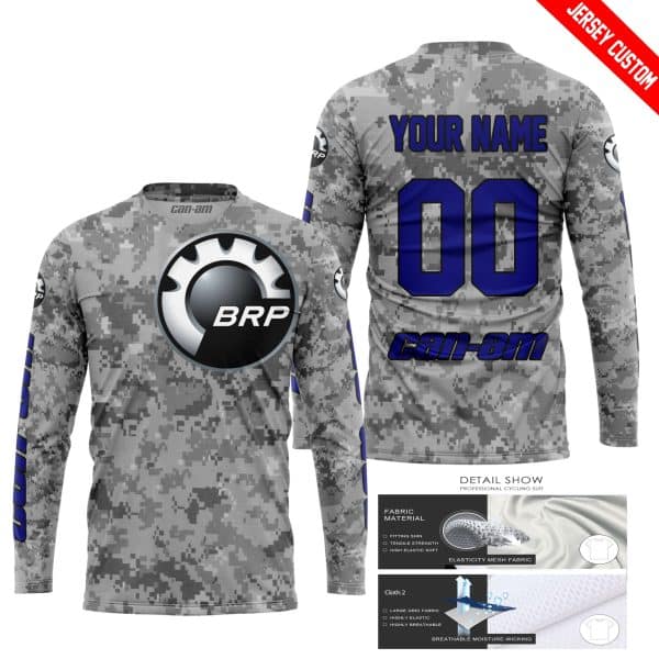 LIMITED EDITION PRODUCTS - US ARMY V1 - CAN AM RACING - CUSTOM NAME - NAVY - Image 2