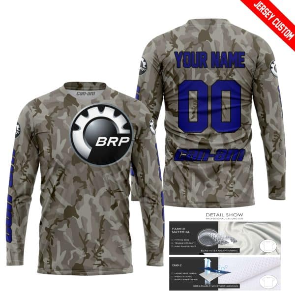 LIMITED EDITION PRODUCTS - US ARMY V2 - CAN AM RACING - CUSTOM NAME - NAVY - Image 2