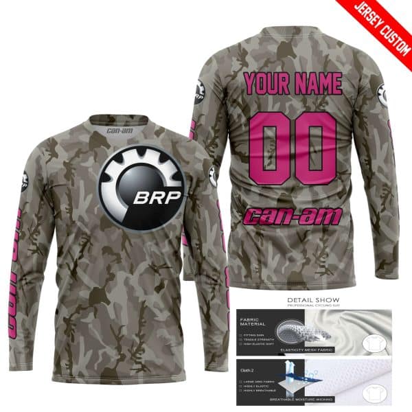 LIMITED EDITION PRODUCTS - US ARMY V2 - CAN AM RACING - CUSTOM NAME - PINK 1 - Image 2