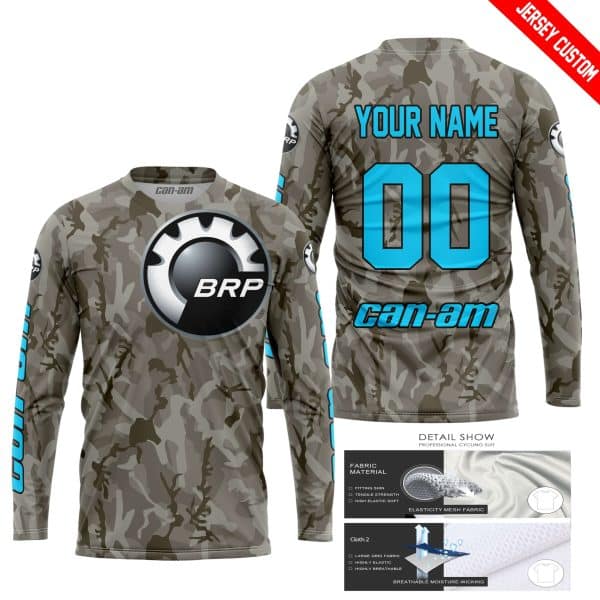 LIMITED EDITION PRODUCTS - US ARMY V2 - CAN AM RACING - CUSTOM NAME - SKY BLUE - Image 2