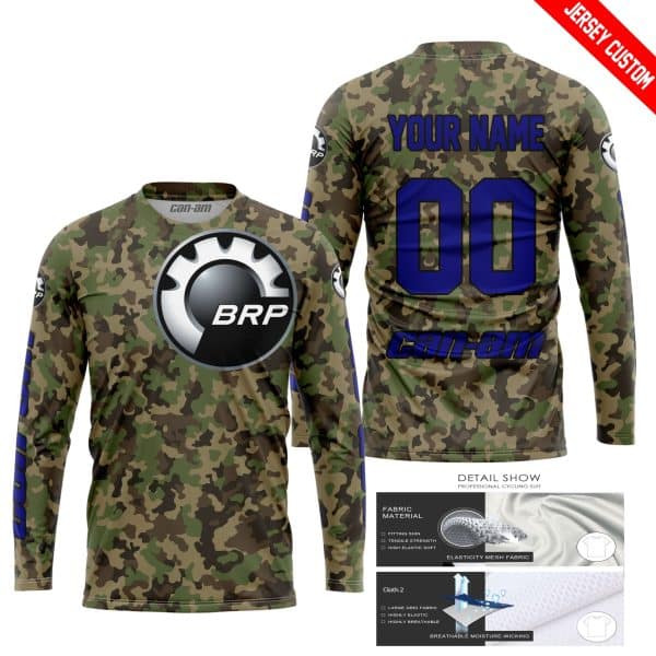 LIMITED EDITION PRODUCTS - US ARMY V3 - CAN AM RACING - CUSTOM NAME - NAVY - Image 2