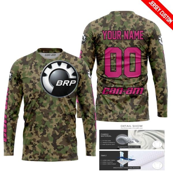 LIMITED EDITION PRODUCTS - US ARMY V3 - CAN AM RACING - CUSTOM NAME - PINK 1 - Image 2