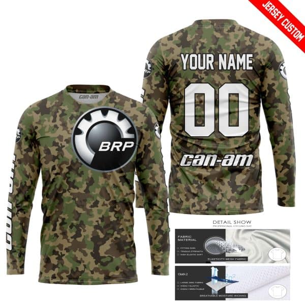 LIMITED EDITION PRODUCTS - US ARMY V3 - CAN AM RACING - CUSTOM NAME - WHITE - Image 2