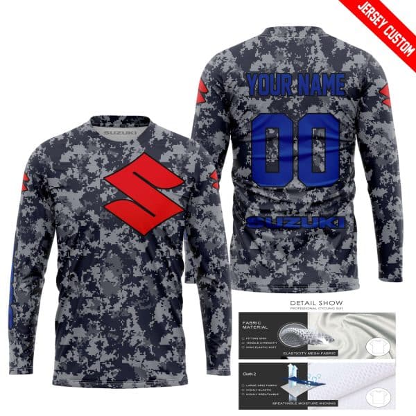 LIMITED EDITION PRODUCTS - US NAVY - SUZUKI RACING V1 - CUSTOM NAME - Image 2