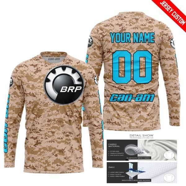 LIMITED EDITION PRODUCTS - US MARINE - CAN AM RACING - CUSTOM NAME - SKY BLUE - Image 2
