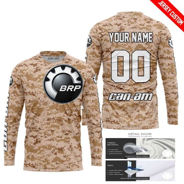 LIMITED EDITION PRODUCTS - US MARINE - CAN AM RACING - CUSTOM NAME - WHITE - Image 2