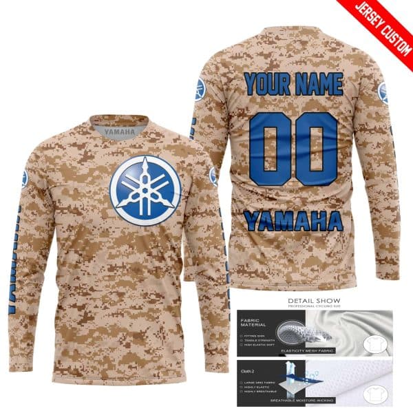 LIMITED EDITION PRODUCTS - US MARINE - YAMAHA BLUE RACING V1 - CUSTOM NAME - Image 2
