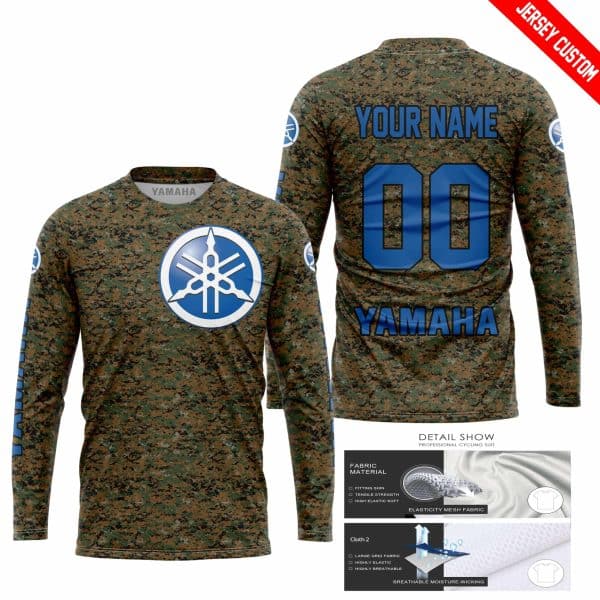 LIMITED EDITION PRODUCTS - US MARINE V1 - YAMAHA BLUE RACING V1 - CUSTOM NAME - Image 4