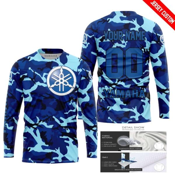 LIMITED EDITION PRODUCTS - US NAVY V1 - YAMAHA BLUE RACING V1 - CUSTOM NAME - Image 4